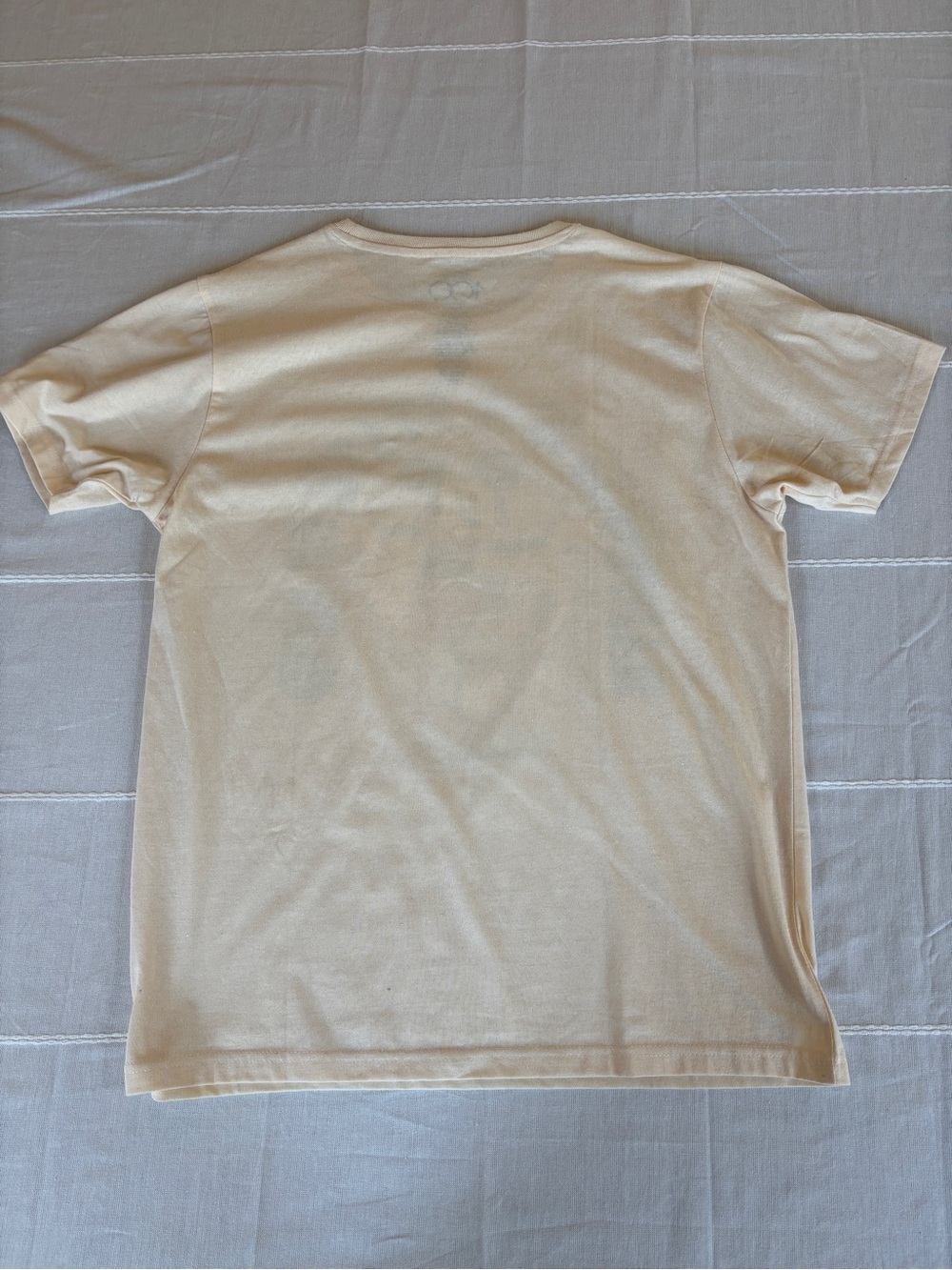 Disney Cream Mickey Mouse 'Happiness Is A State Of Mind' Kids Tee - Picture 3 of 5